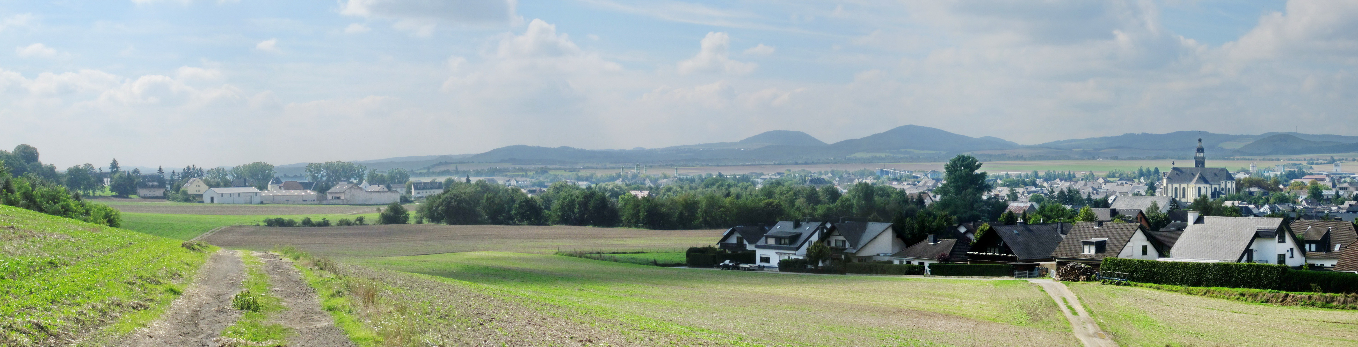 Eine Ebene nach oben